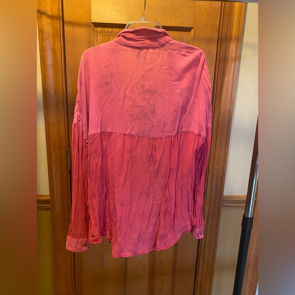 Button Down Red Shirt - image 2